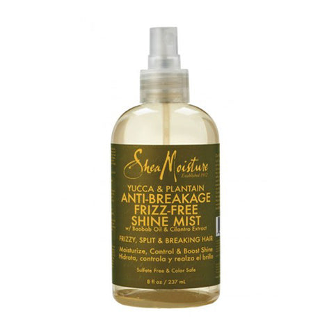 Shea Moisture Yucca & Plantain Anti-Breakage Frizz-Free Shine Mist 8oz/237ml