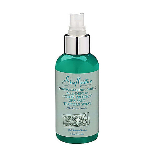 Shea Moisture Zanzibar Marine Complex Age-Defy & Color Protect Sea Salt Texture Spray 4oz/118ml