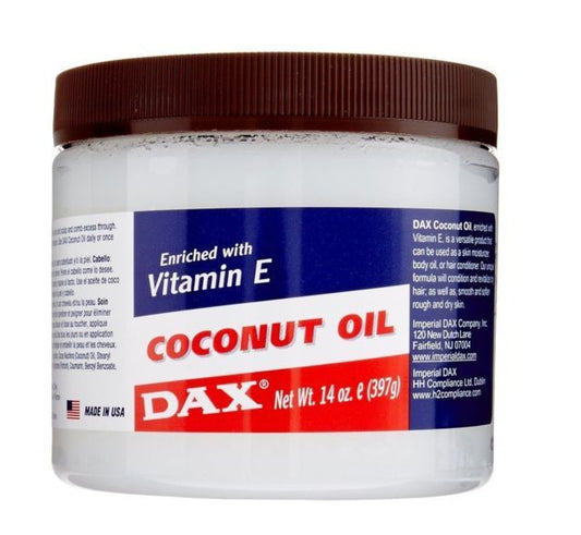 Dax Coconut Oil Deep Conditioning Moisturizer Enritched With Vitamin E 14oz/397g