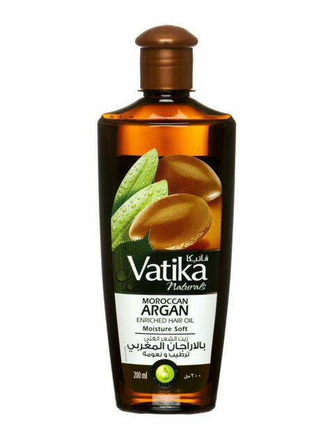 Vatika Naturals Moroccan Agran Enriched Hair Oil 200ml/6.76oz