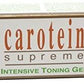 Skin Nouveau Carotein Supreme Intensive Toning Gel 1oz