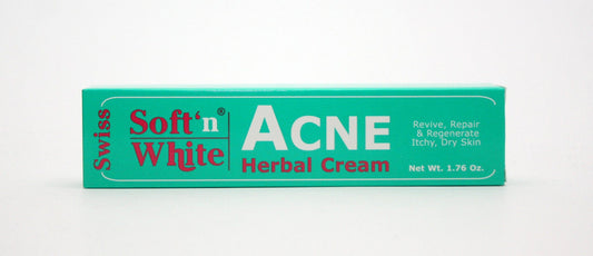 Soft'N White Swiss Acne Herbal Cream 1.76oz