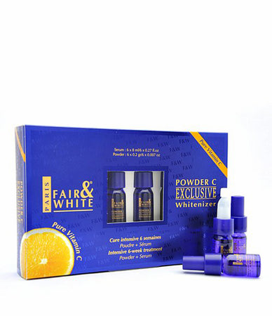 Fair & White Exclusive Whitenizer Powder C Intensive 6 Week Treatment Kit