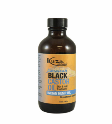 Kuza Jamaican Black Castor Oil Indian Hemp Oil 118ml/4oz