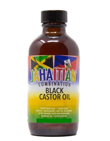 Jahaitian Combination Black Castor Oil 4oz/118ml
