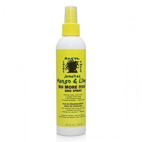 Jamaican Mango & Lime MENTHOLATED MAXIMUM RELEIF No More Itch Gro Spray 8oz/237ml