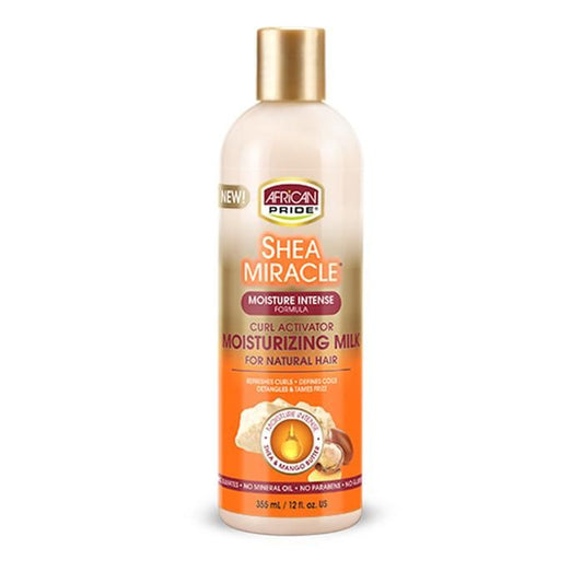 African Pride Shea Miracle Curl Activator Moisturizing Milk 355ml/12oz