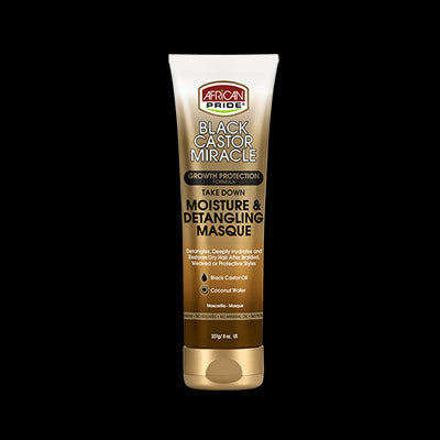 African Pride Black Castor Miracle Moisture & Detangling Masque 227g/8oz