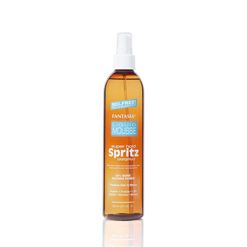 Fantasia IC Liquid Mousse Super Hold Spritz Hairspray 355ml/12oz
