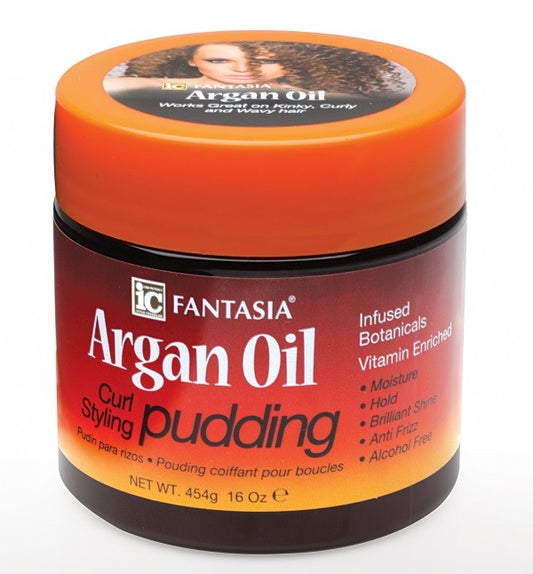 FANTASIA IC ARGAN OIL CURL STYLING PUDDING 454G/16OZ