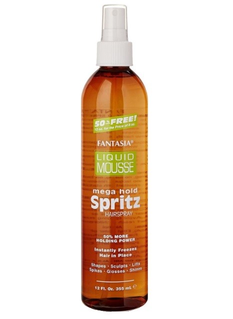 Fantasia Liquid Mousse Mega Hold Spritz Hairspray 355ml/12oz
