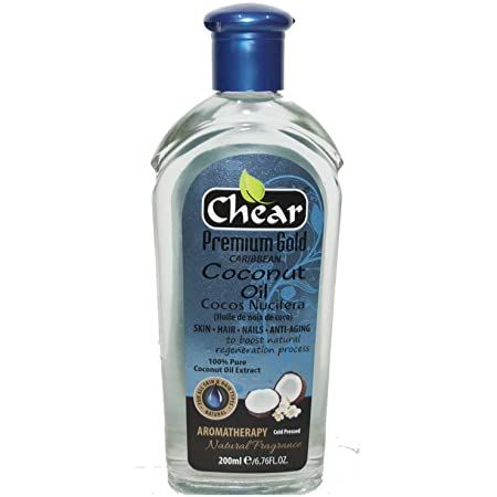 Chear Premium Gold Caribbean Coconut Oil 200ml/6.76oz