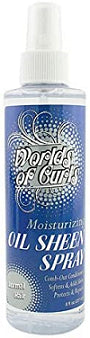 Worlds Of Curls Moisturing Oil Sheen Spray (Extra Dry Hair) 237ml/8oz