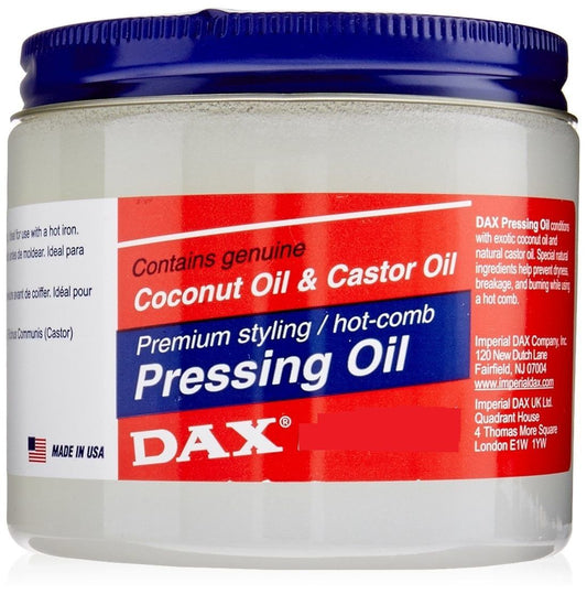 Dax Pressings Oil Contains Coconut Oil & Castor Oil 397g/14oz
