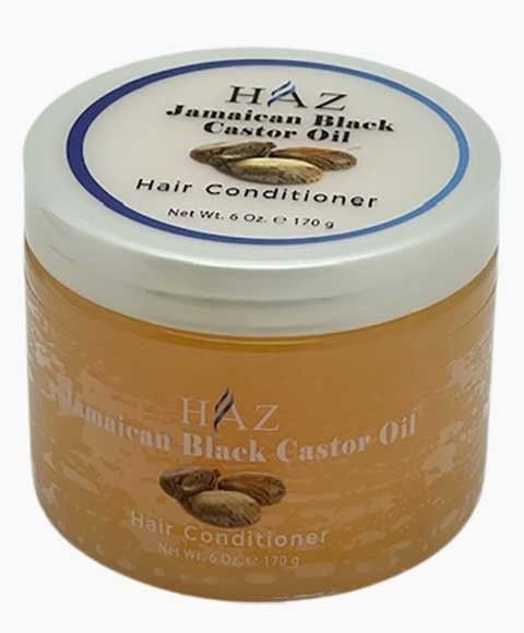 HAZ Jamaican Black Caster Oil Strengthening Hair & Scalp Conditioner-170 g/6 oz.