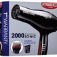 RED By Kiss 2000 Ceramic IONIC -HAIR Dryer 2000W