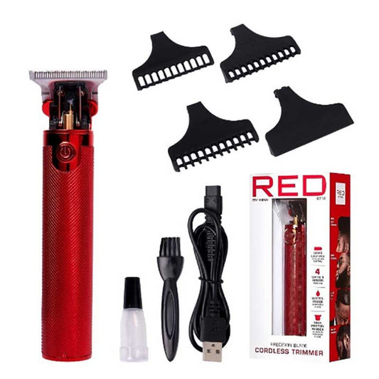 Red BY Kiss CT12 Cordless Trimmer