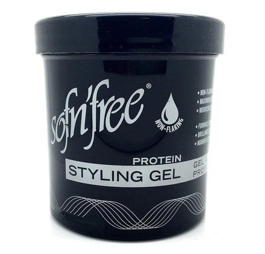 Sofn'free Protein Styling Gel (BLACK) 170g/6oz