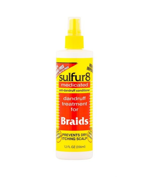 Sulfur8 Dandruff Treatment For Braids 356ml/12oz