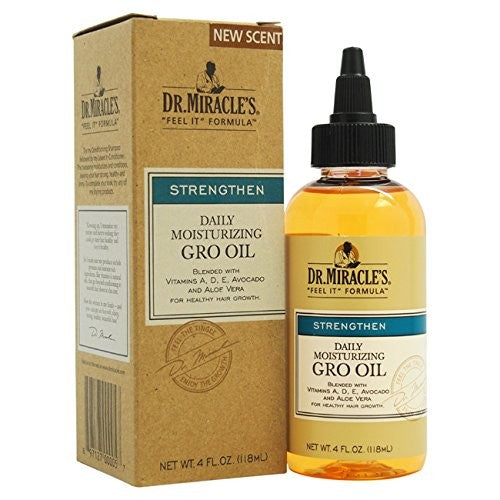 DR.MIRACLES DAILY MOISTURIZING GRO OIL 118ML/4OZ