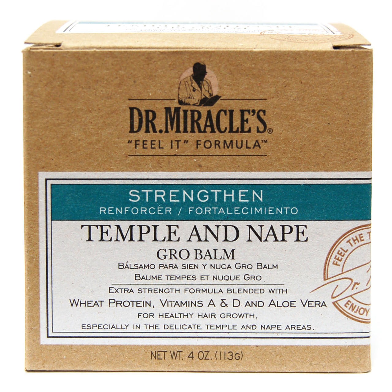 DR.Miracles Temple And Nape Gro Balm Super 113g/4oz