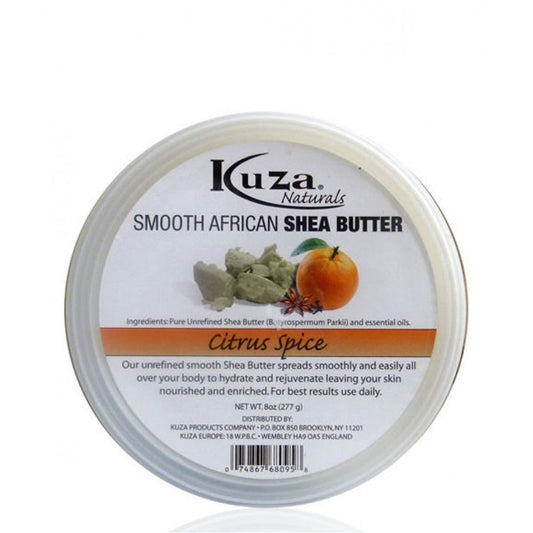 KUZA SMOOTH AFRICAN SHEA BUTTER CITRUS SPICE 227G/8OZ