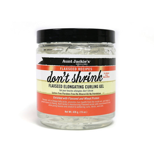 Aunt Jackie's Don't Shrink Flaxseed Elongating Curling Gel 426g/15oz