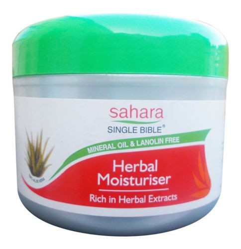 SAHARA SINGLE BIBLE HERBAL MOISTURISER 200ML