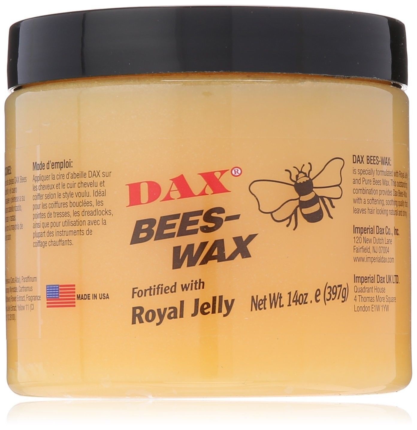 Dax Bees-Wax Fortified With Royal Jelly 397g/14oz