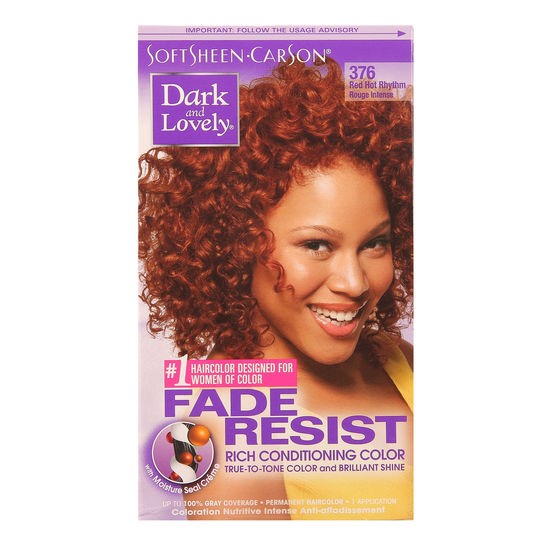 Dark And Lovely Fade Resist Rich Conditioning  Colour 1 Application