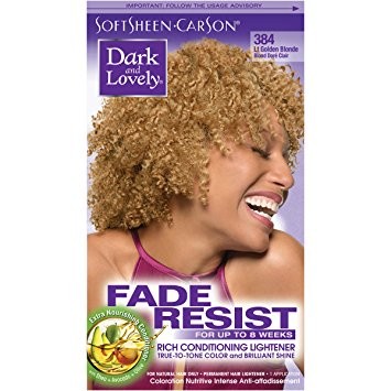 Dark And Lovely Fade Resist Rich Conditioning  Colour 1 Application