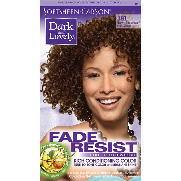 Dark And Lovely Fade Resist Rich Conditioning  Colour 1 Application