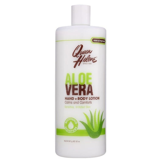 QUEEN HELENE ALOE VERA HAND + BODY LOTION 907G/32OZ