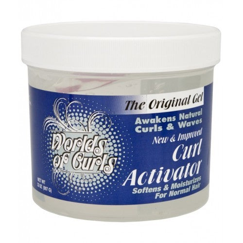 Worlds Of Curls - Curl Activator Gel For Normal Hair 907g/32oz