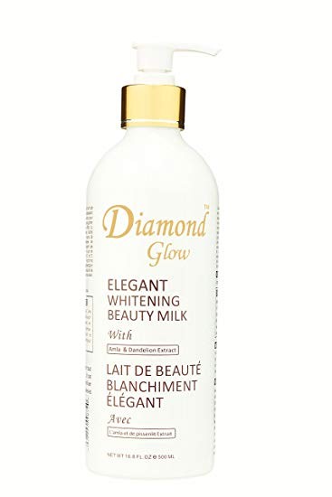 Diamond Glow Elegant Whitening Beauty Milk 16.8oz