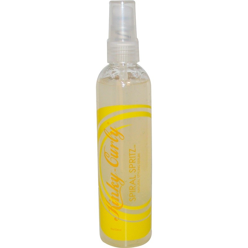 Kinky Curly Spiral Spritz, Natural Styling Serum 8oz/236ml