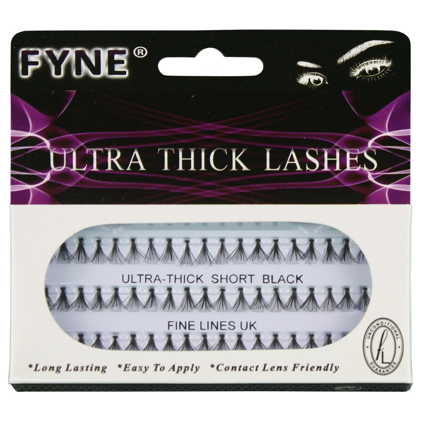 Fine Lines UK Individual Lashes - Ultra Thick Black