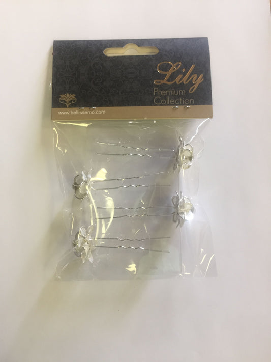 LILY PREMIUM COLLECTION FLOWER HAIR PIN
