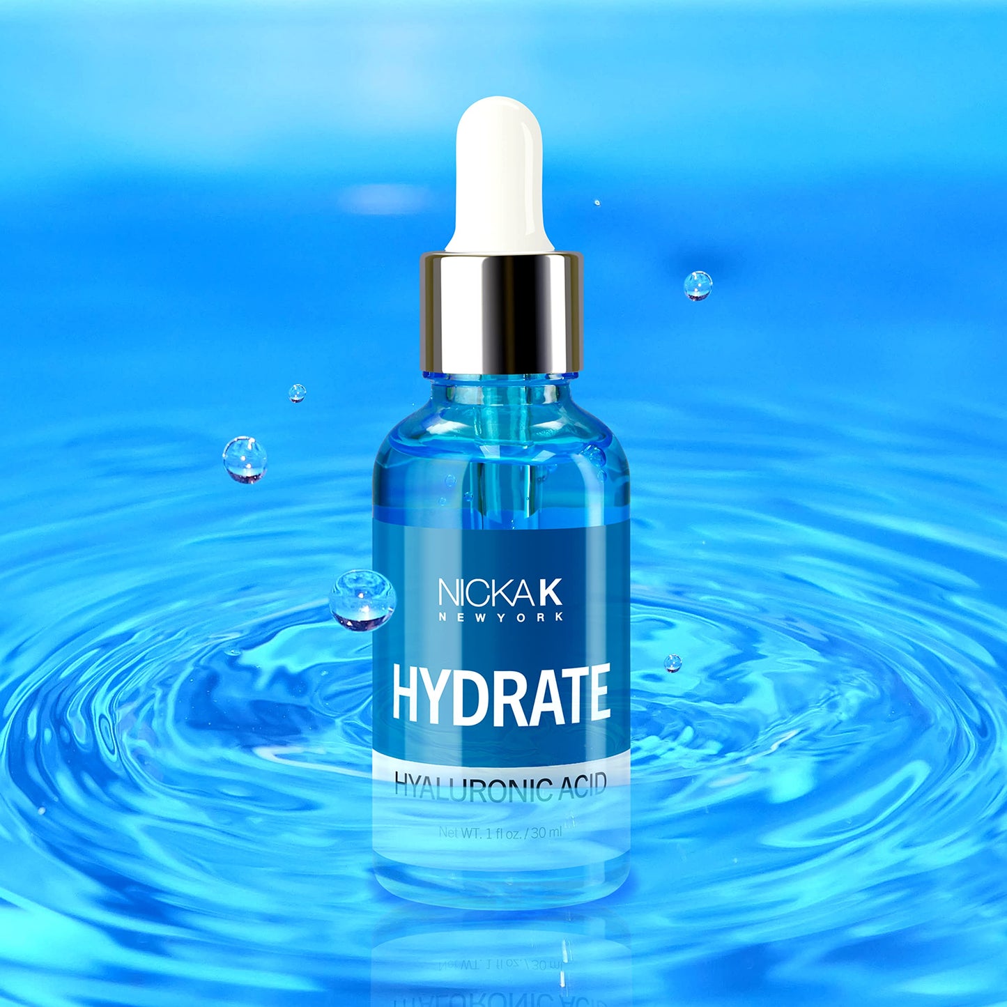 NICKAK Newyork Ampoule Serum Hydrate Hyaluronic Acid -30ml/1fl.oz