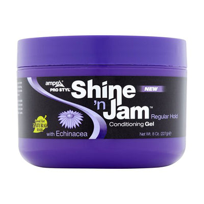 Shine 'n Jam Conditioning Gel Regular Hold 8oz/227g