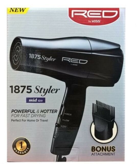 Red by kiss 1875 styler Hairdryer