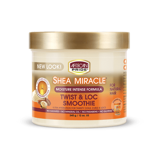 African Pride Shea Miracle Twist & Loc Smoothie 340g/12oz