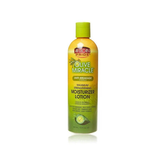 AFRICAN PRIDE OLIVE MIRACLE MOISTURIZER LOTION 355ML/12OZ