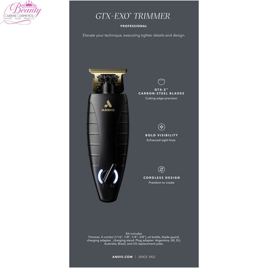 Andis GTX-EXO Cordless Li Trimmer