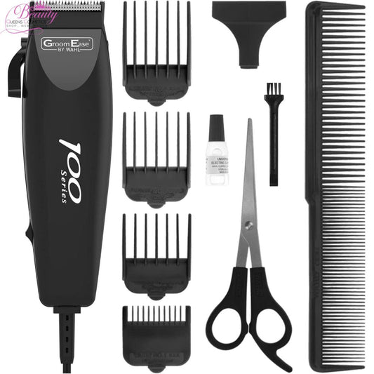 WAHL GroomEase 100 Series Clipper - 10 Piece Kit