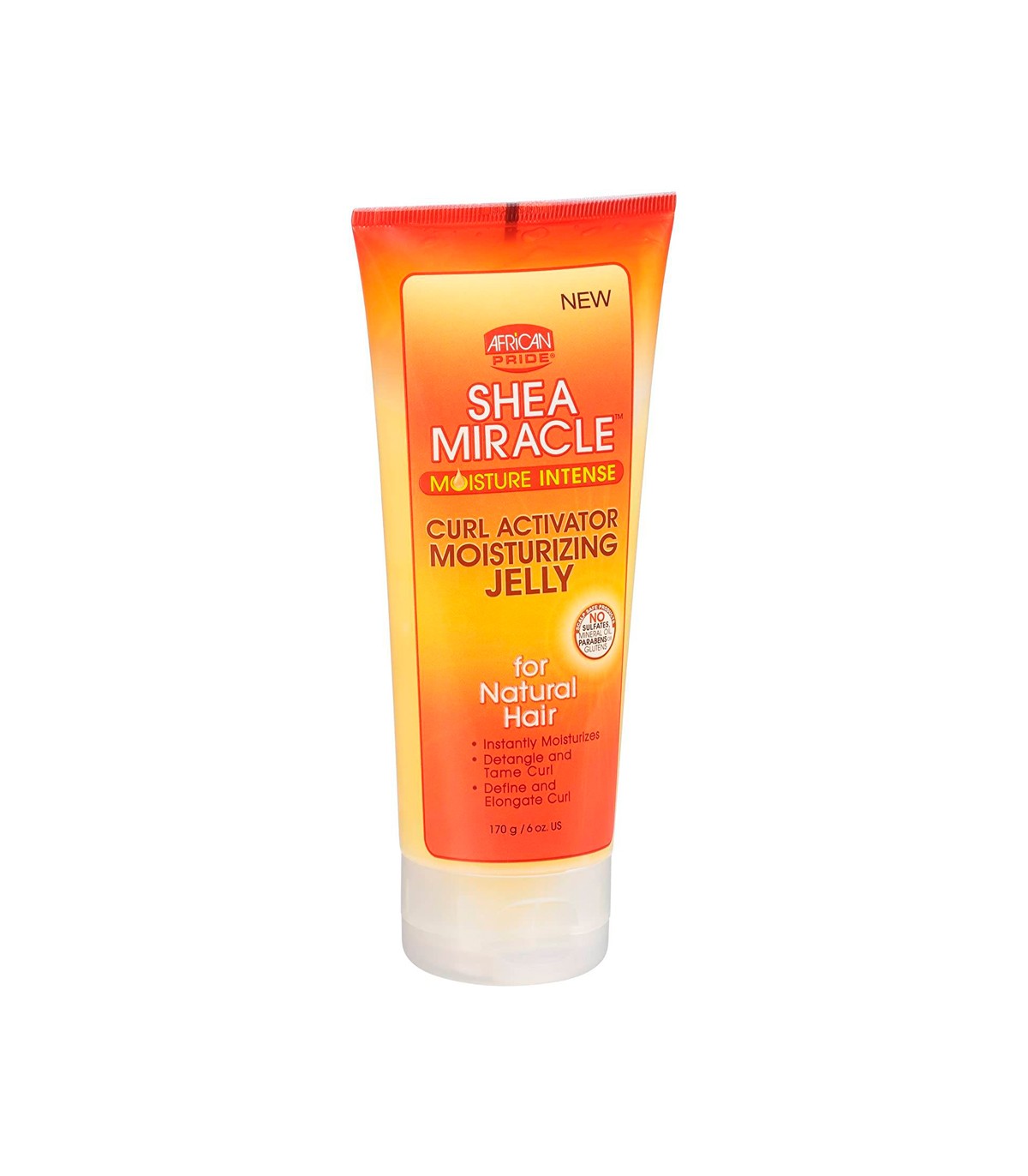 African Pride Shea Miracle Curl Activator Moisturizing Jelly 170g/6oz