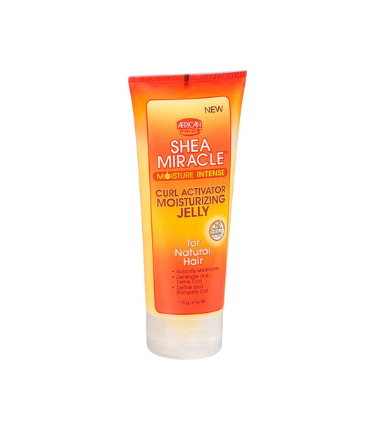 African Pride Shea Miracle Curl Activator Moisturizing Jelly 170g/6oz