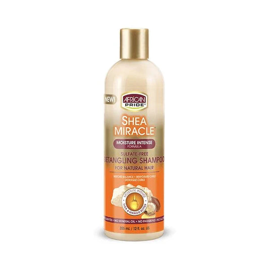 African Pride Shea Miracle Sulfate-Free Detangling Shampoo 355ml/12oz