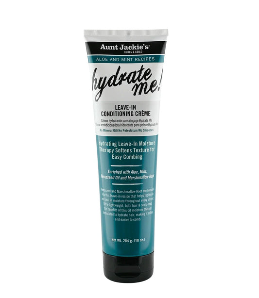 Aunt Jackie's Hydrate Me Leave-In Conditioning Creme 284g/ 10oz.